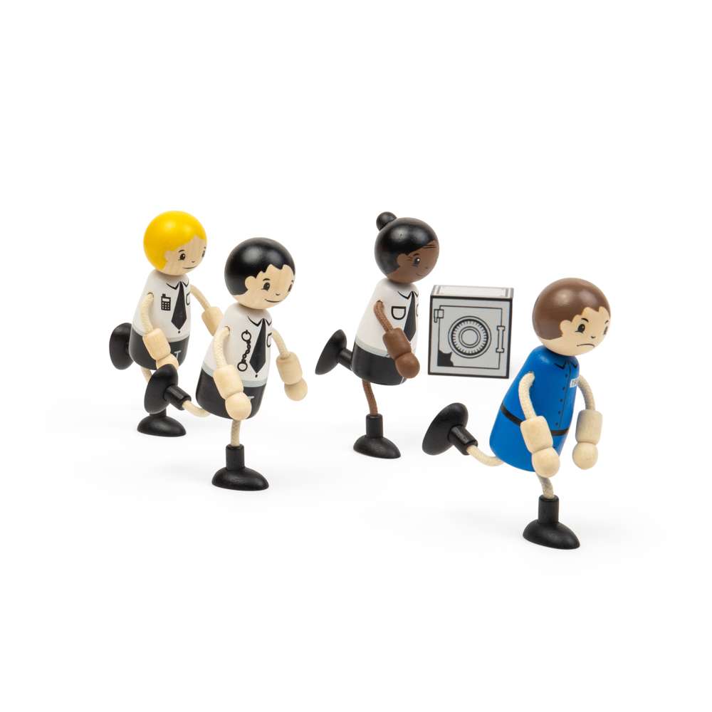 Tidlo Police Officer And Prisoner Dolls