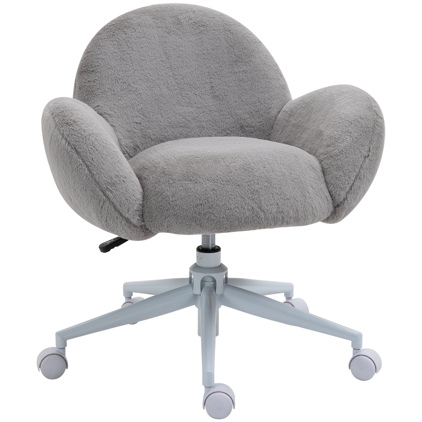 Fluffy Leisure Chair W/ Armrest