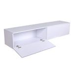 Wall-mounted Floating Tv Stand | White