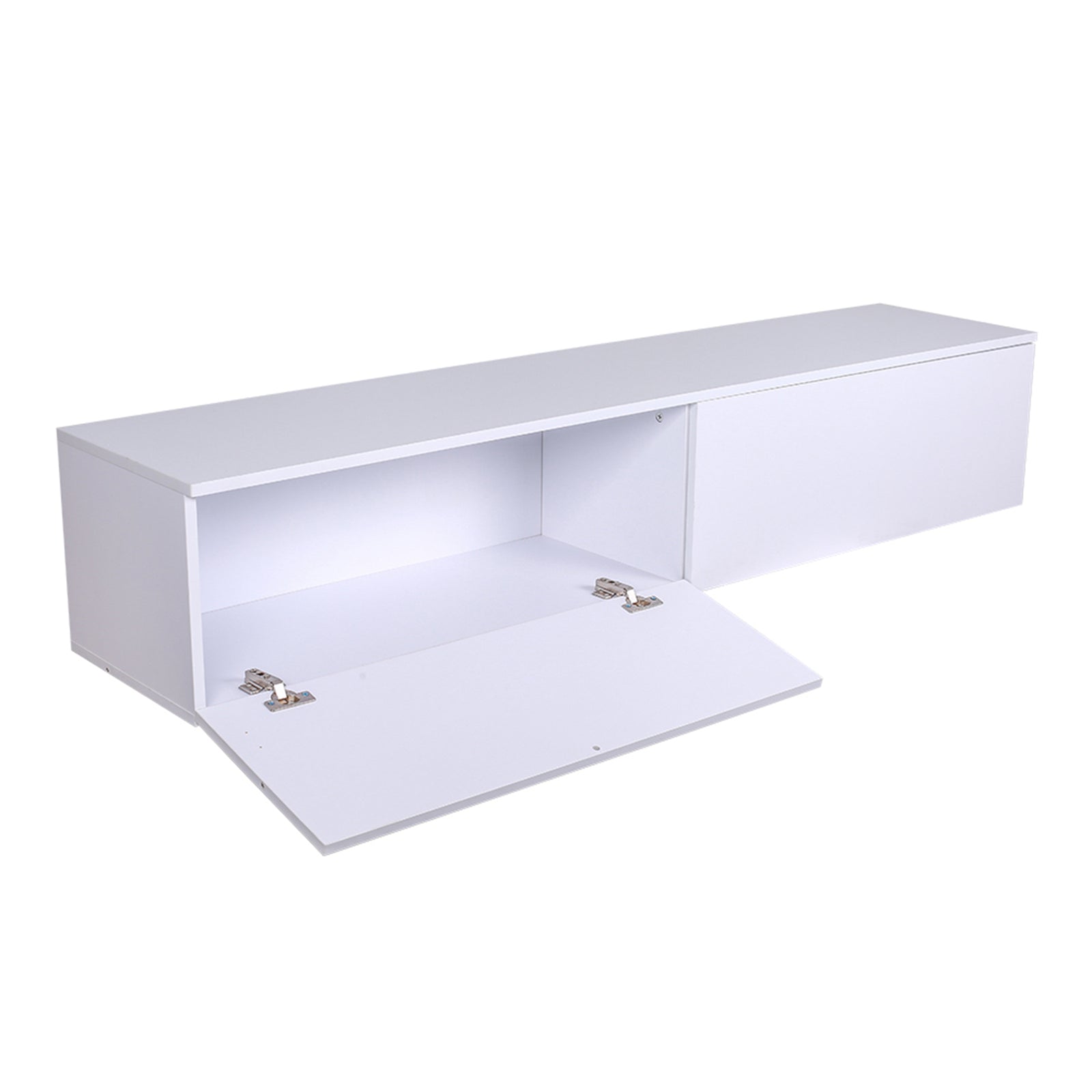 Wall-mounted Floating Tv Stand | White