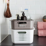 Lightweight & Durable Basket Recycled 15 Storage Box 10l, White