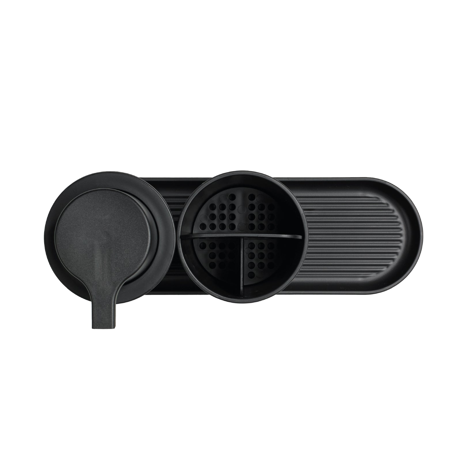 Recycled Bathroom Set - Set of three ReBorn Bathroom products - Made in the UK | Graphite Black