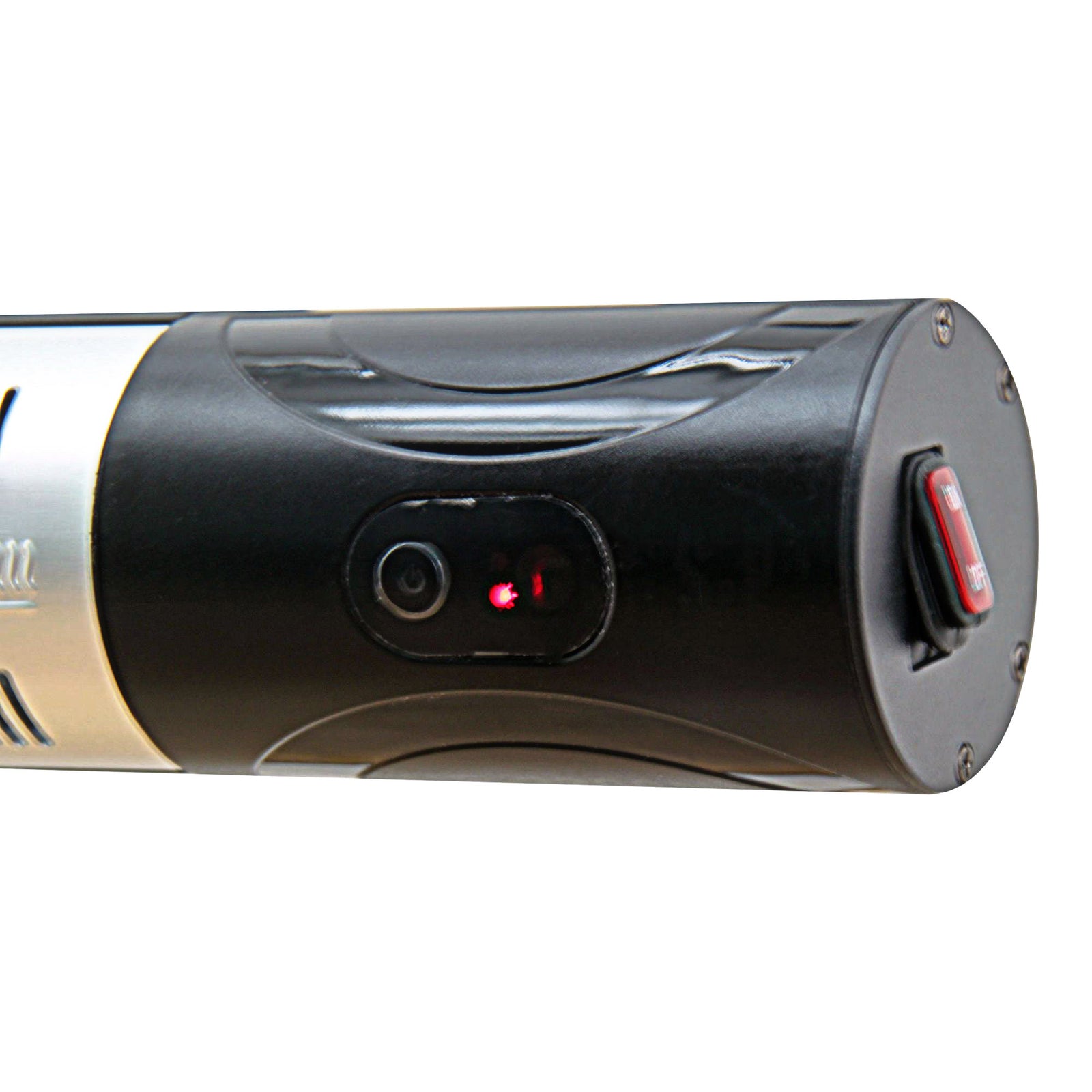 Wall Mount Halogen Heater W/ Remote, Black