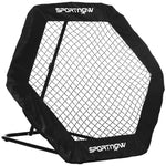 Foldable Football Rebounder Net | Black