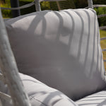 Wilton Hanging Swing Single Egg Pod Chair | One Size | Light Grey