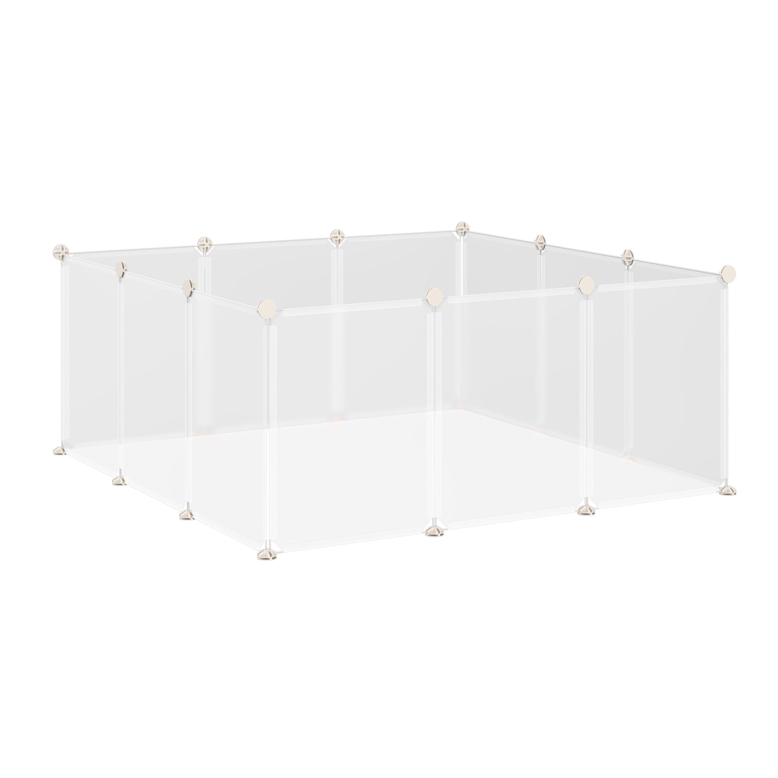 Pet Playpen Diy Small Animal Cage 12 Panels For Hedgehog Bunny Chinchilla