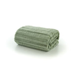 Chatsworth Faux Fur Luxury Throw 130x170cm – Ultra Soft & Stylish Blanket | 130cm x 170cm | Green