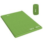 Outsunny 2-person Inflatable Camping Mat, Green