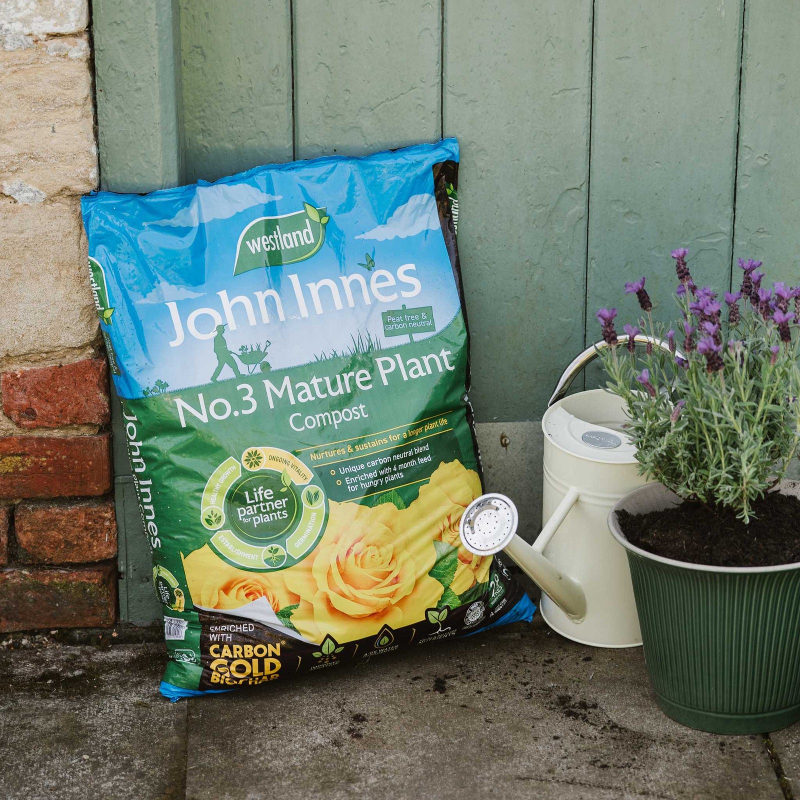 John Innes Peat Free No.3 Mature Plant Compost | 28l