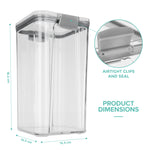 Airtight Pantry Tall Containers - Set Of 2