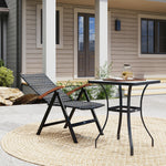 Outdoor Folding Rattan Chair, Dining Chair | Set of 1