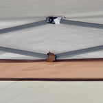 4x4m Garden Gazebo Tent Outdoor Metal Adjustable Sunshade