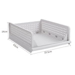 Foldable Stackable Drawer Storage Basket