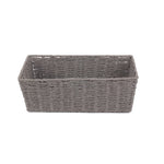 Grey Paper Rope Tray | Large | Gray