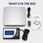Postal Scales 100kg Digital Shipping Parcel Scales Heavy Duty Electric Postage Scales Weighing Machine