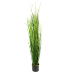 Artificial 130cm Extra Large Grass Plant With Copper Metal Plater