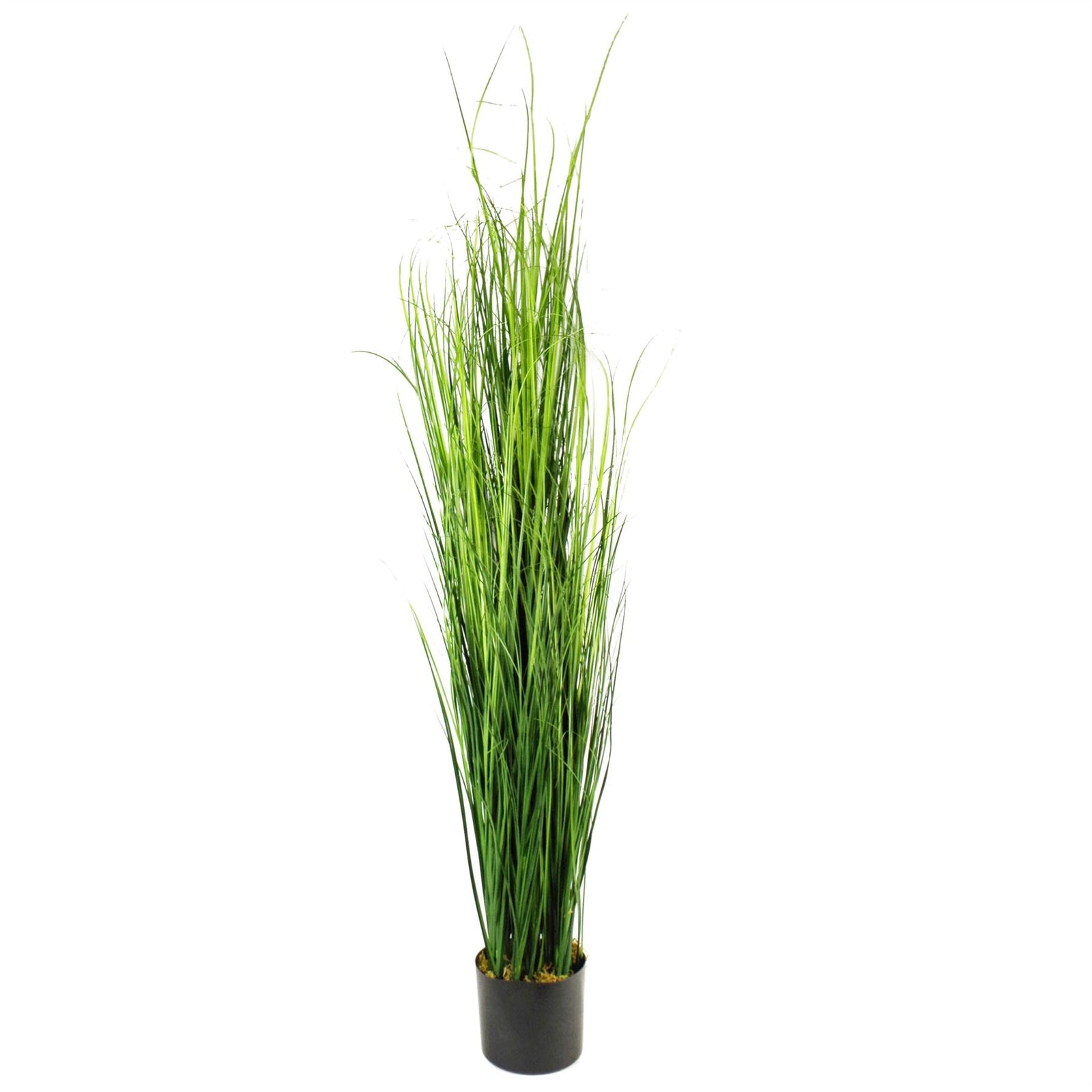 Artificial 130cm Extra Large Grass Plant With Copper Metal Plater