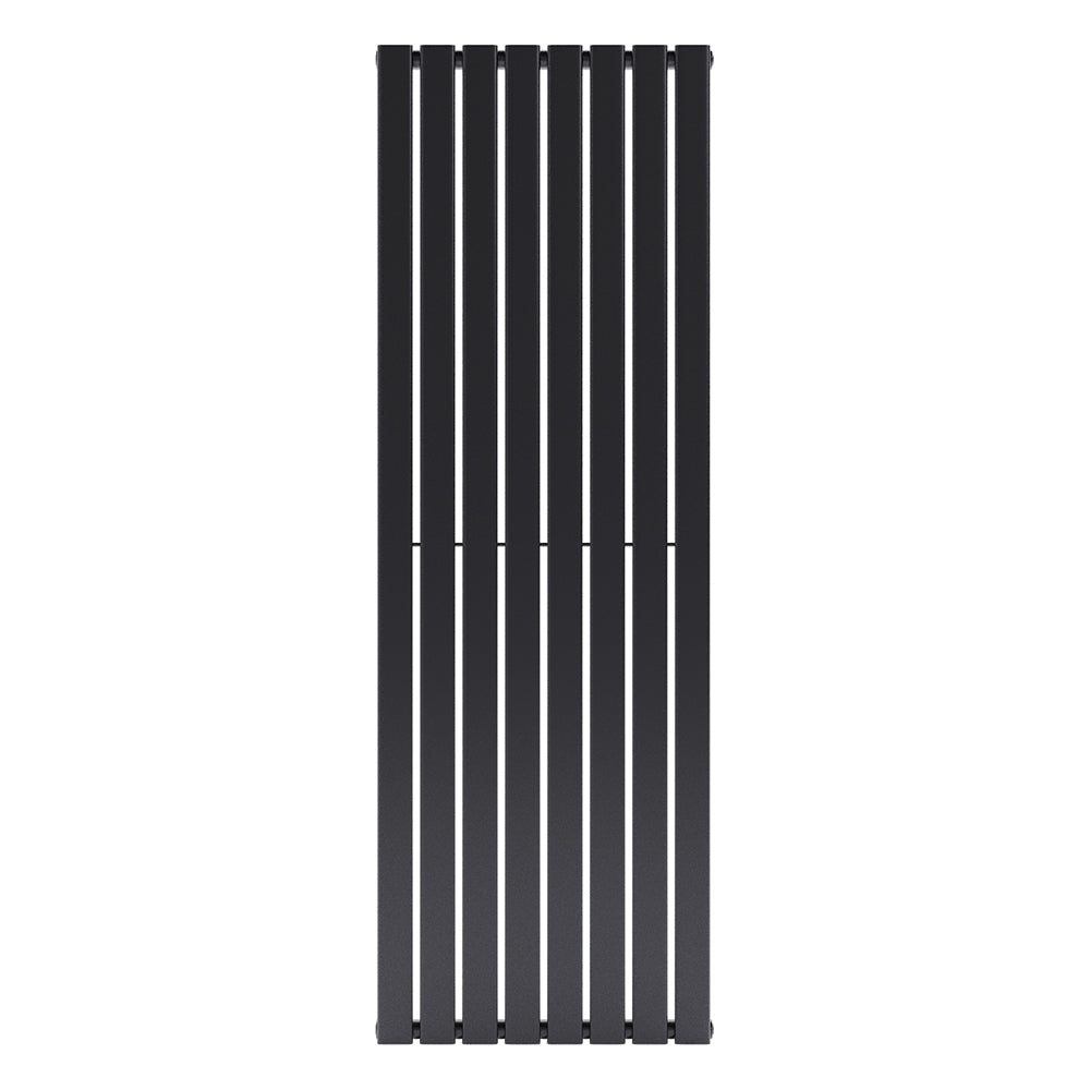 Steel Smoke Grey Vertical Tall Radiator With Single Panel