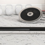 Barbell Bar For 2"/5cm Weight Plates | Silver