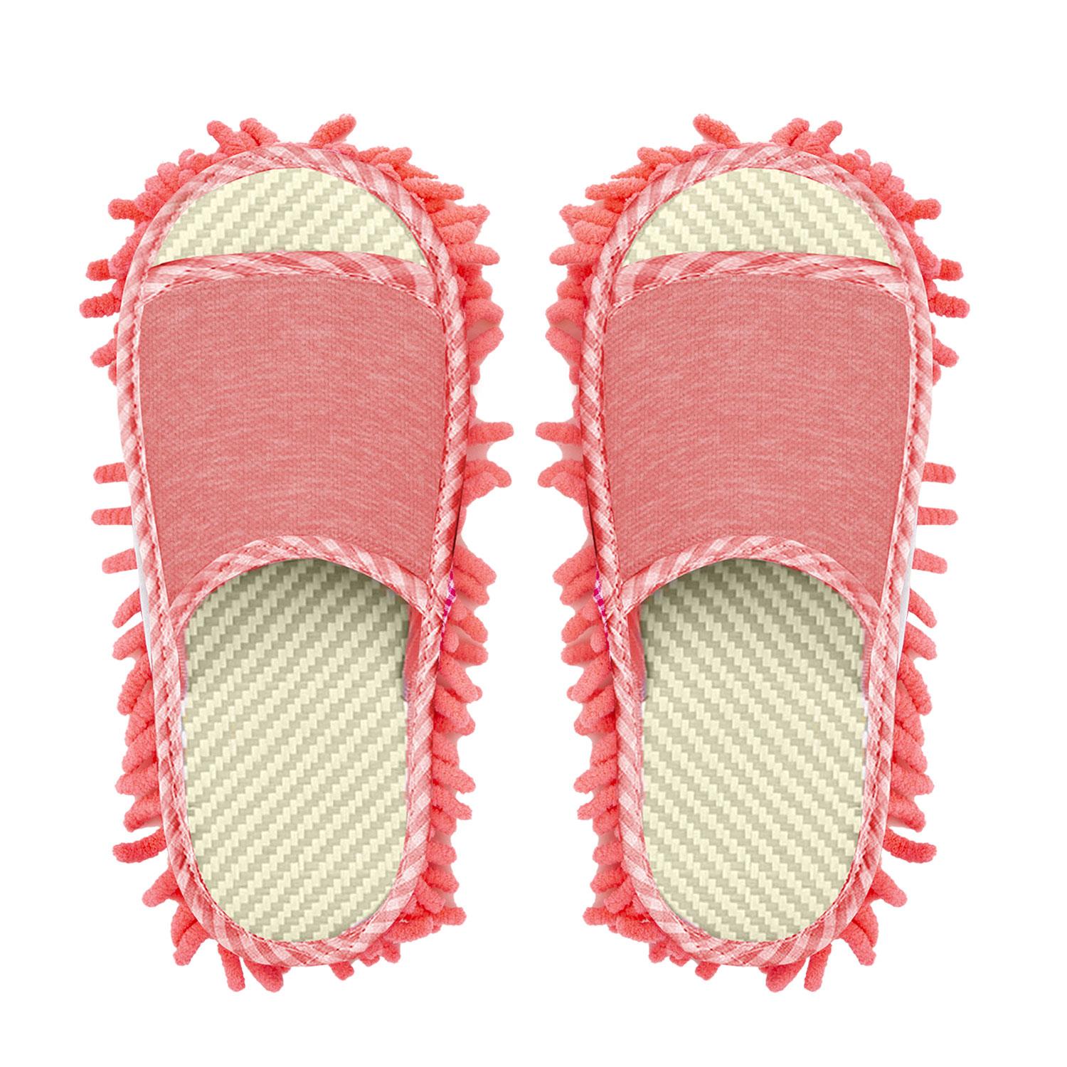 Mop Shoe High-quality Microfiber Chenille Flexible & Elastic - Pink | Pink