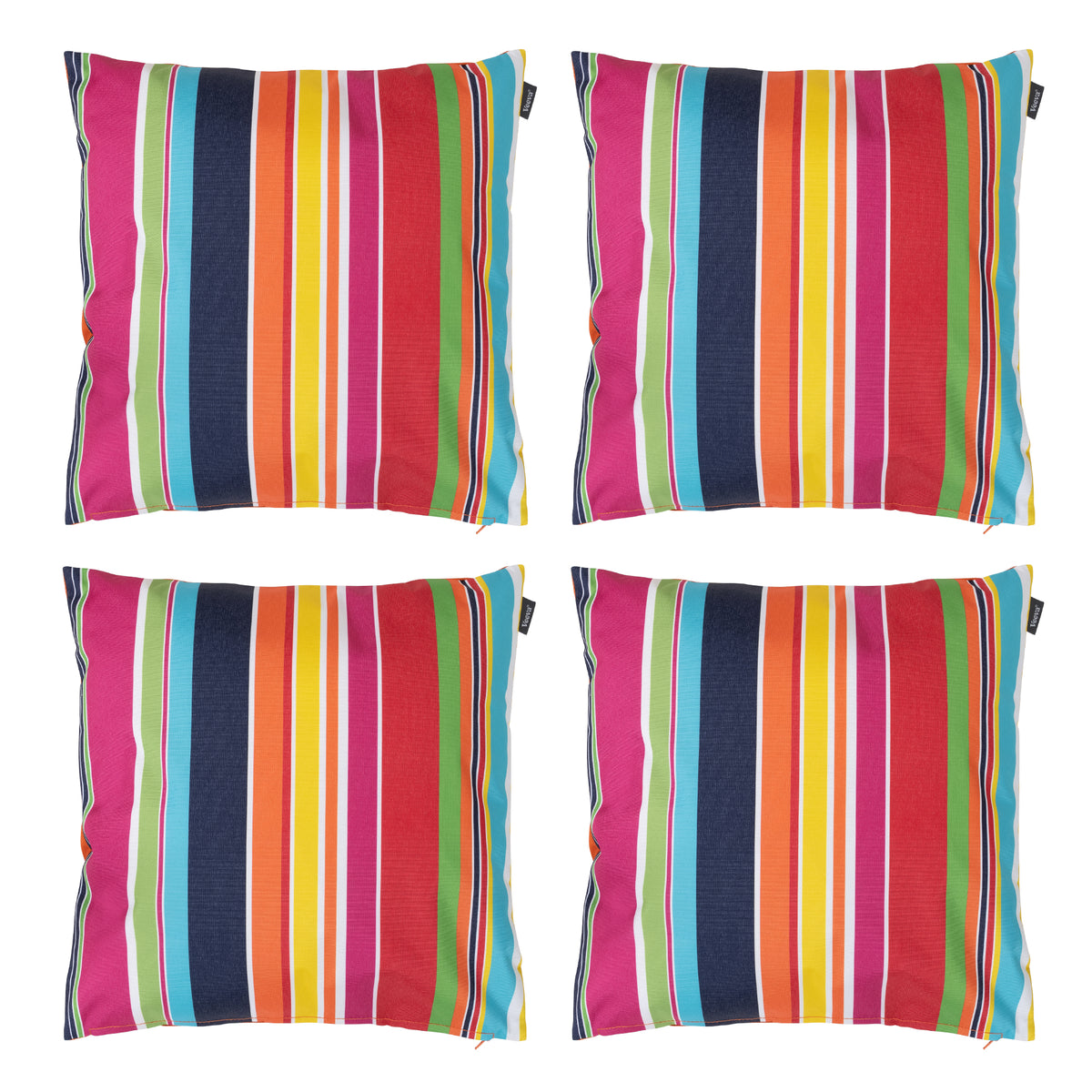 Indoor Outdoor Cushion Set Of 4 Water Resistant Cushions