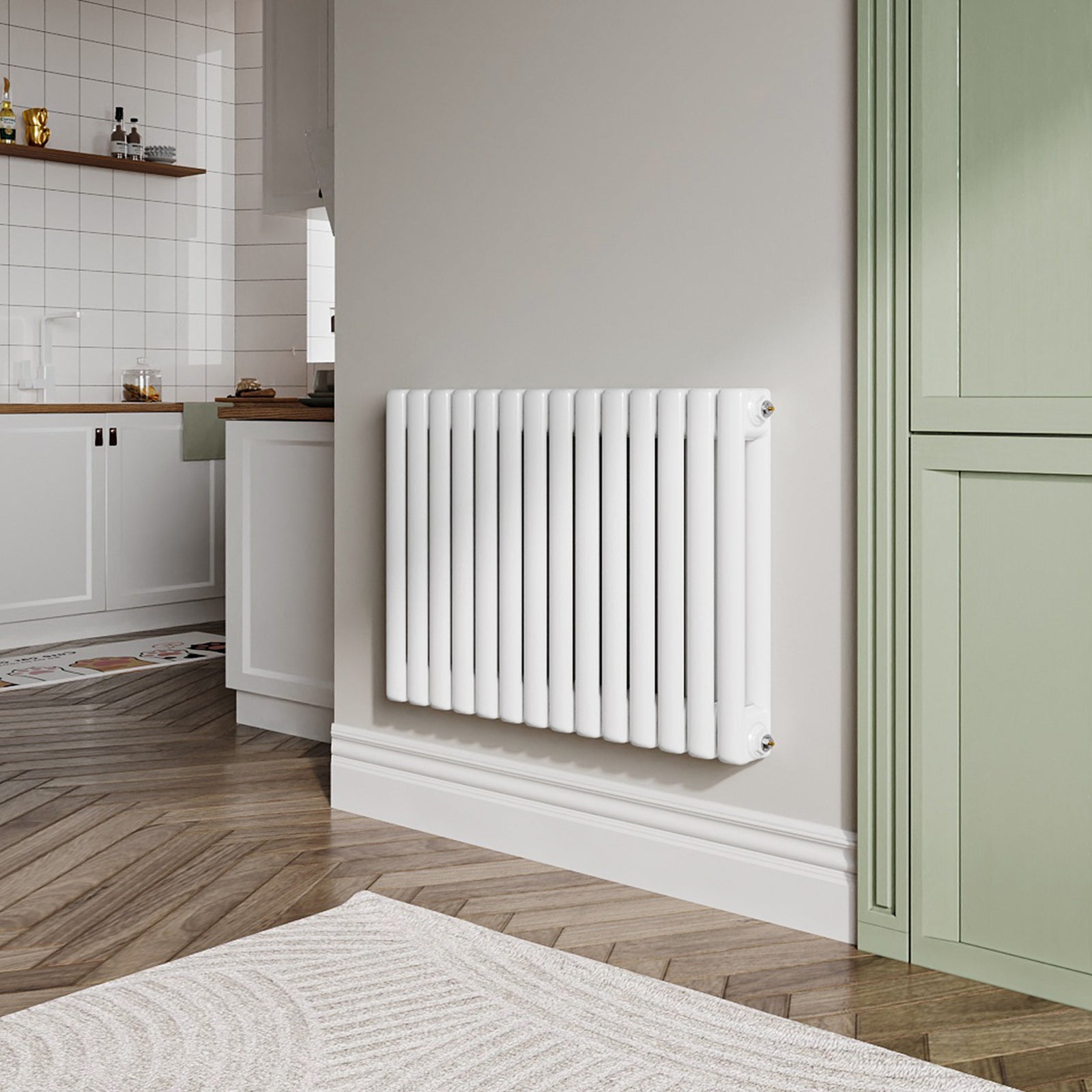 4633 Btu Horizontal Double Column Radiator