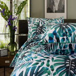 Brazil Digital Print 100% Cotton Duvet Cover Set | Super King | Green