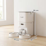 PawHut Automatic Cat Feeder Timed Portion Control 4l