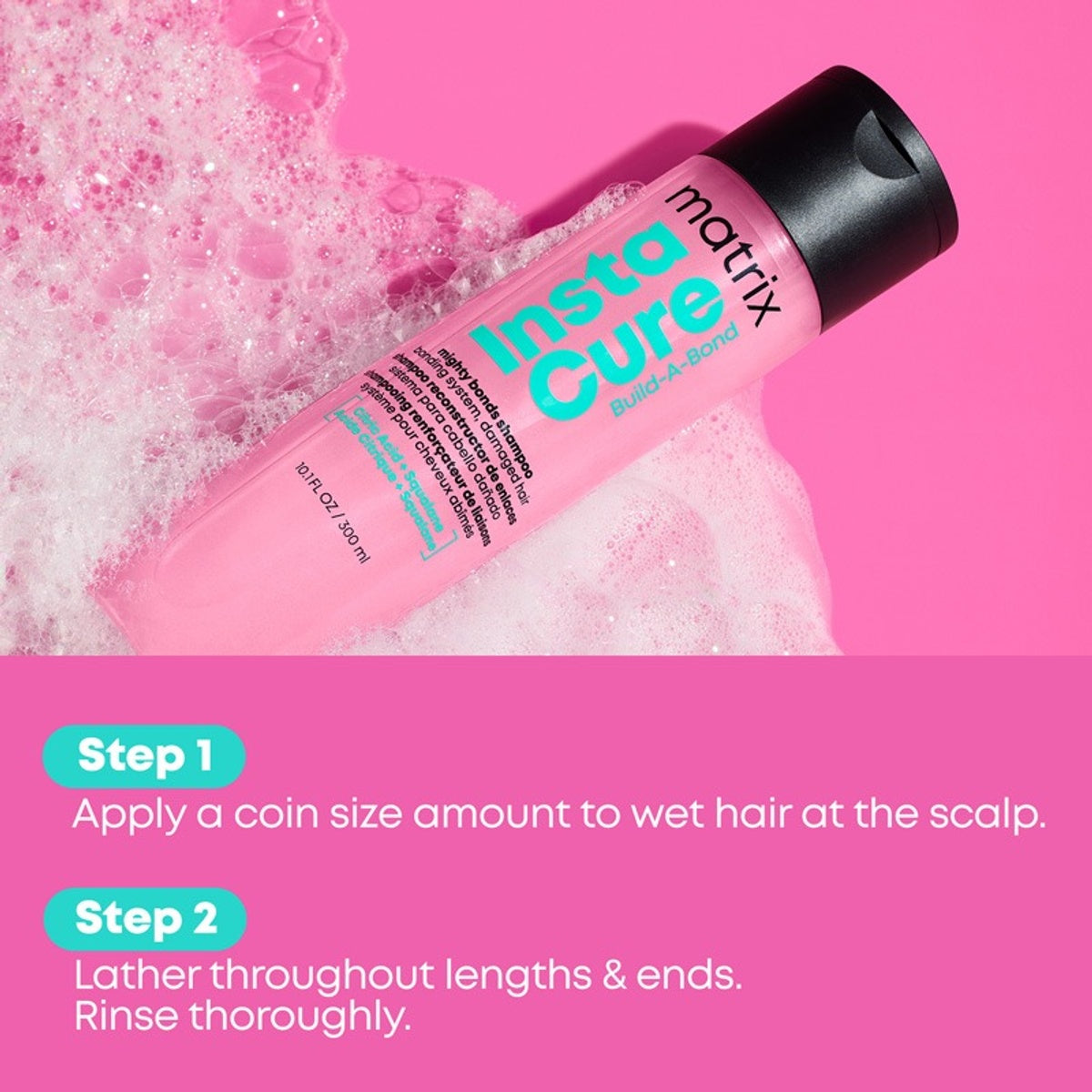 Instacure Bond Shampoo 1000ml & Conditioner 1000ml