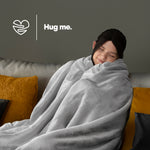 Double Fleece Blanket - Misty Grey