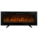 Electric Inset Fireplace | 50” | Black