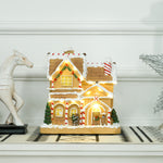 Lighted And Musical Christmas Candy House