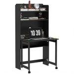 HOMCOM Writing Desk With Foldable Desktop For Bedroom, Home Office