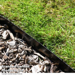 Heavy Duty Metal Border Edging Black