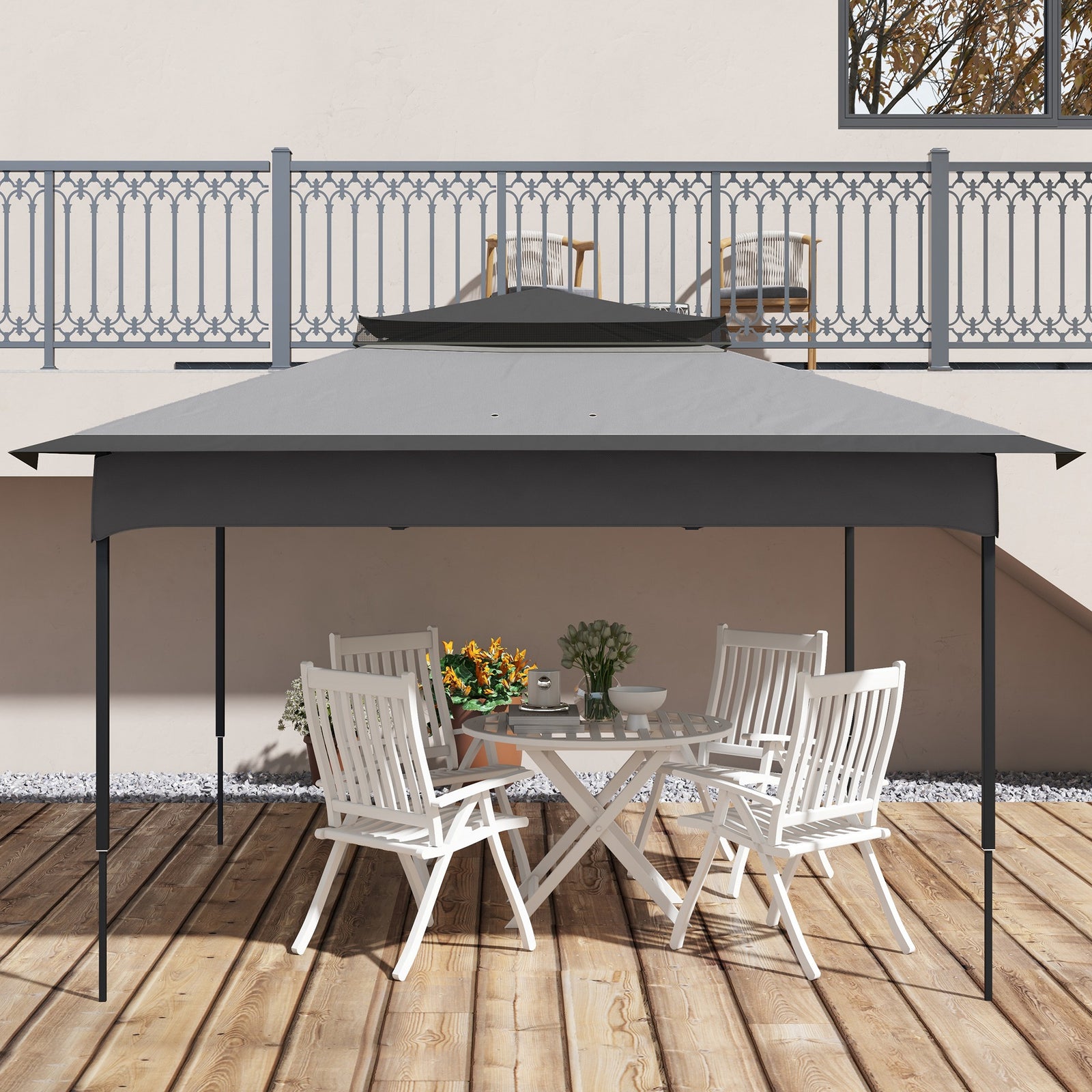 2-tier Gazebo Cover Replacement, 30+ Uv Protection