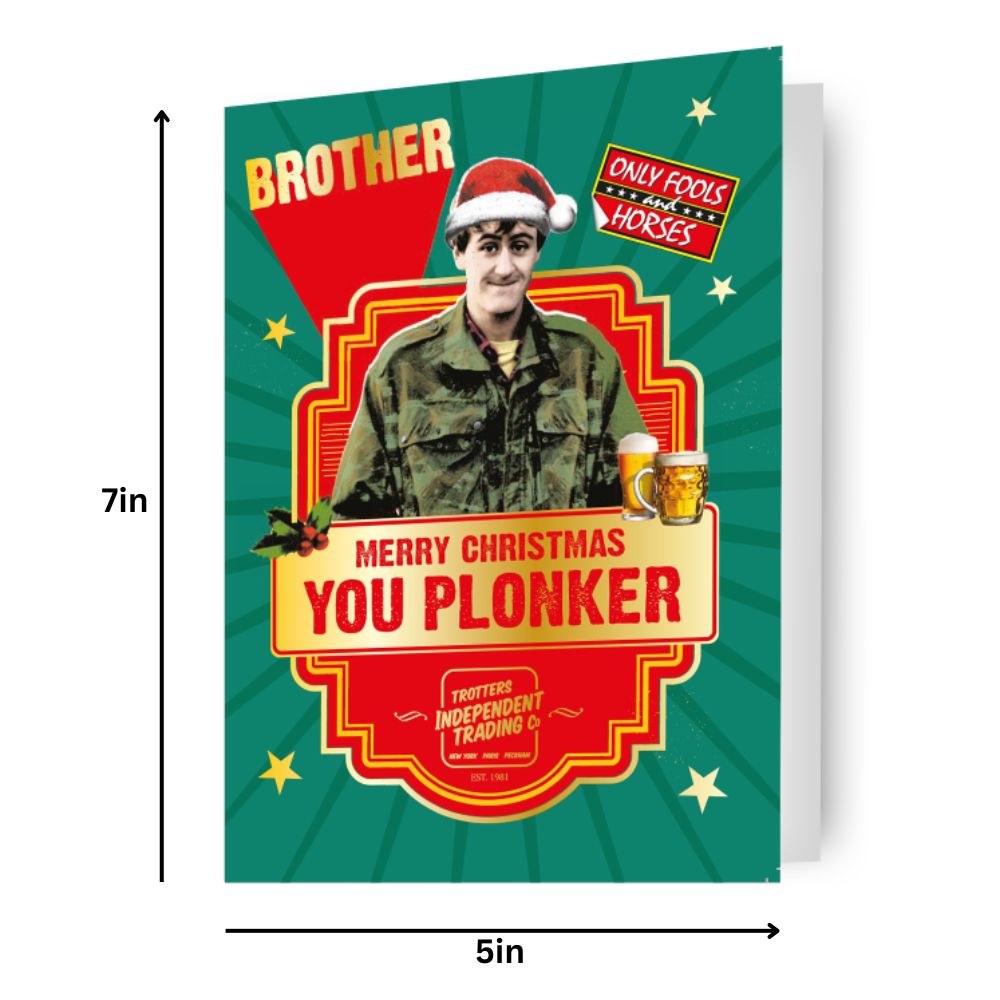 Only Fools And Horses Brother Christmas Card Official Product