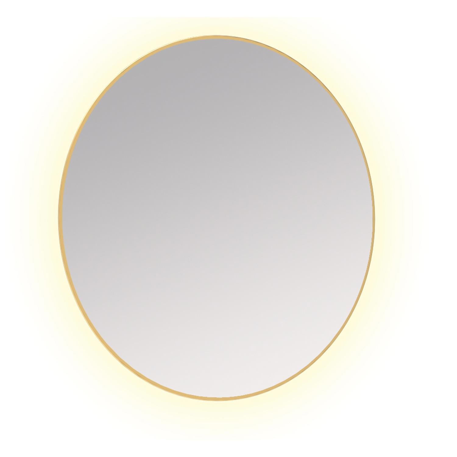Illuminated Bathroom Mirror 100 X 100 Cm, Round