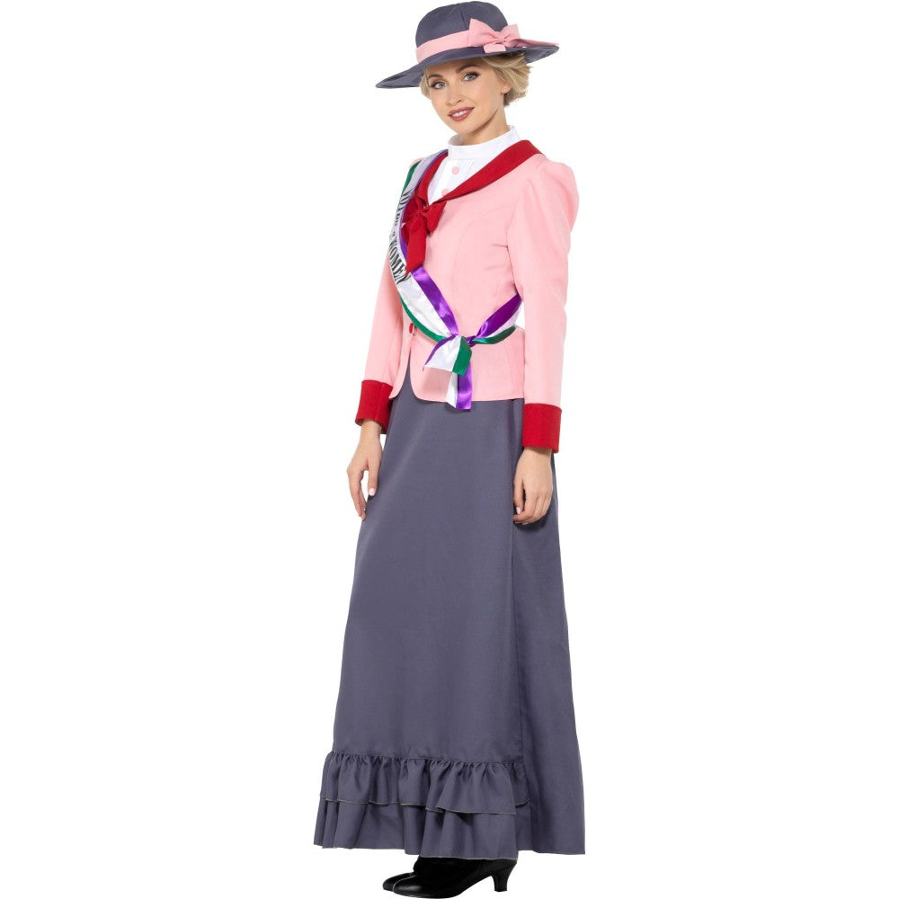 Deluxe Victorian Suffragette Costume | Large