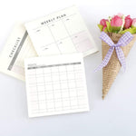 Weekly Planner List Pad For Tasks, Goals, Notes, Meals & Reminders