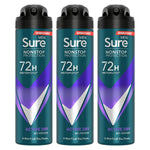 Men Nonstop Protection 72h Anti-perspirant Deodorant Active Dry 150ml, 3pk | 3