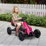 Pedal Go Kart W/eva Tyres, Handbrake | Pink