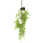 Artificial 100cm Hanging Maidenhair Fern Plant Light Green