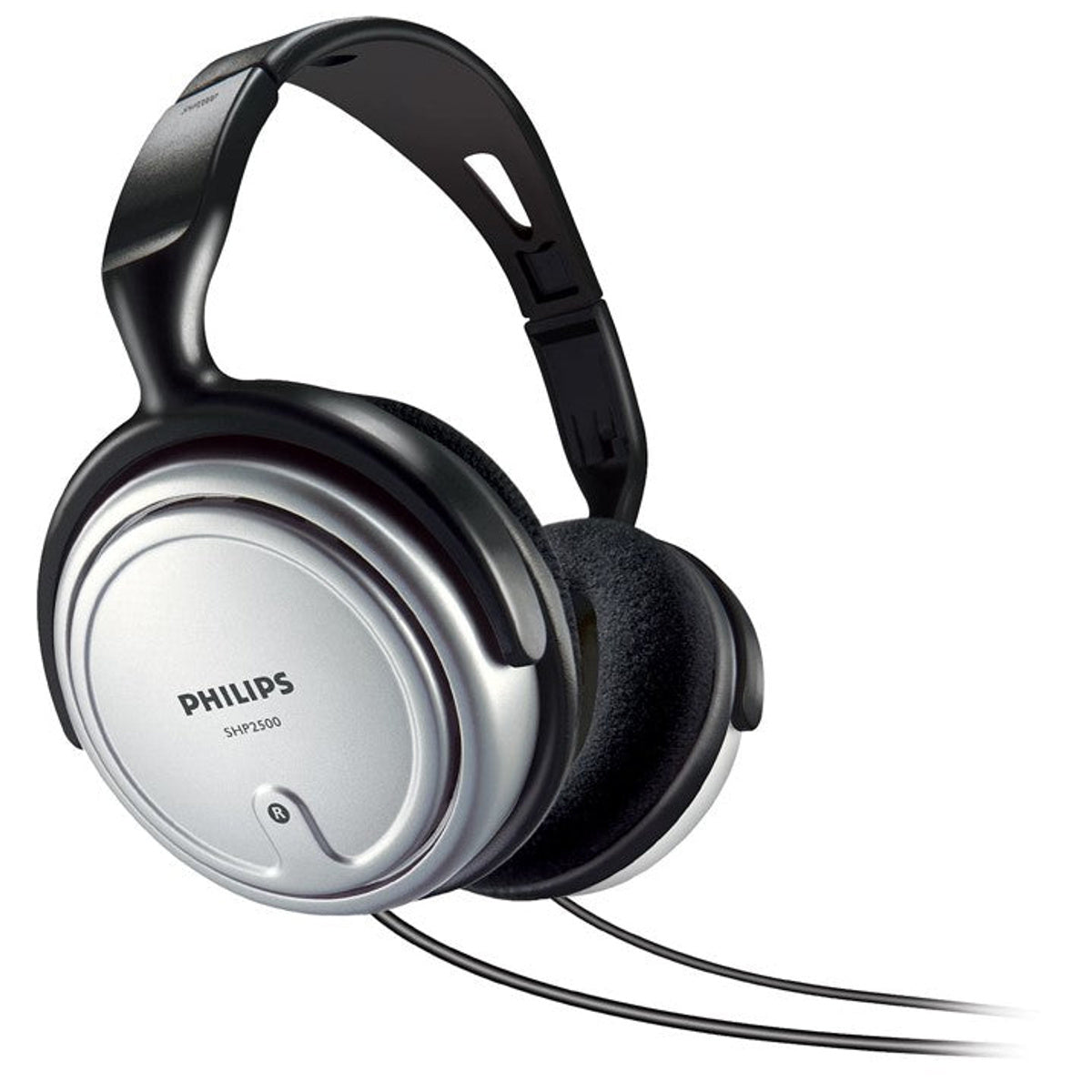 Shp2500 Indoor Corded Tv Studio Headphones | Black