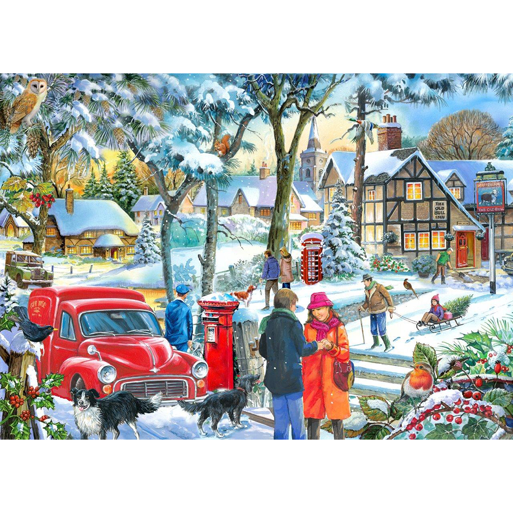 Winter Wishes - 1000 Piece Jigsaw Puzzle For Adults
