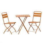 Colourways Vibrant Folding Patio Or Balcony Set | Orange