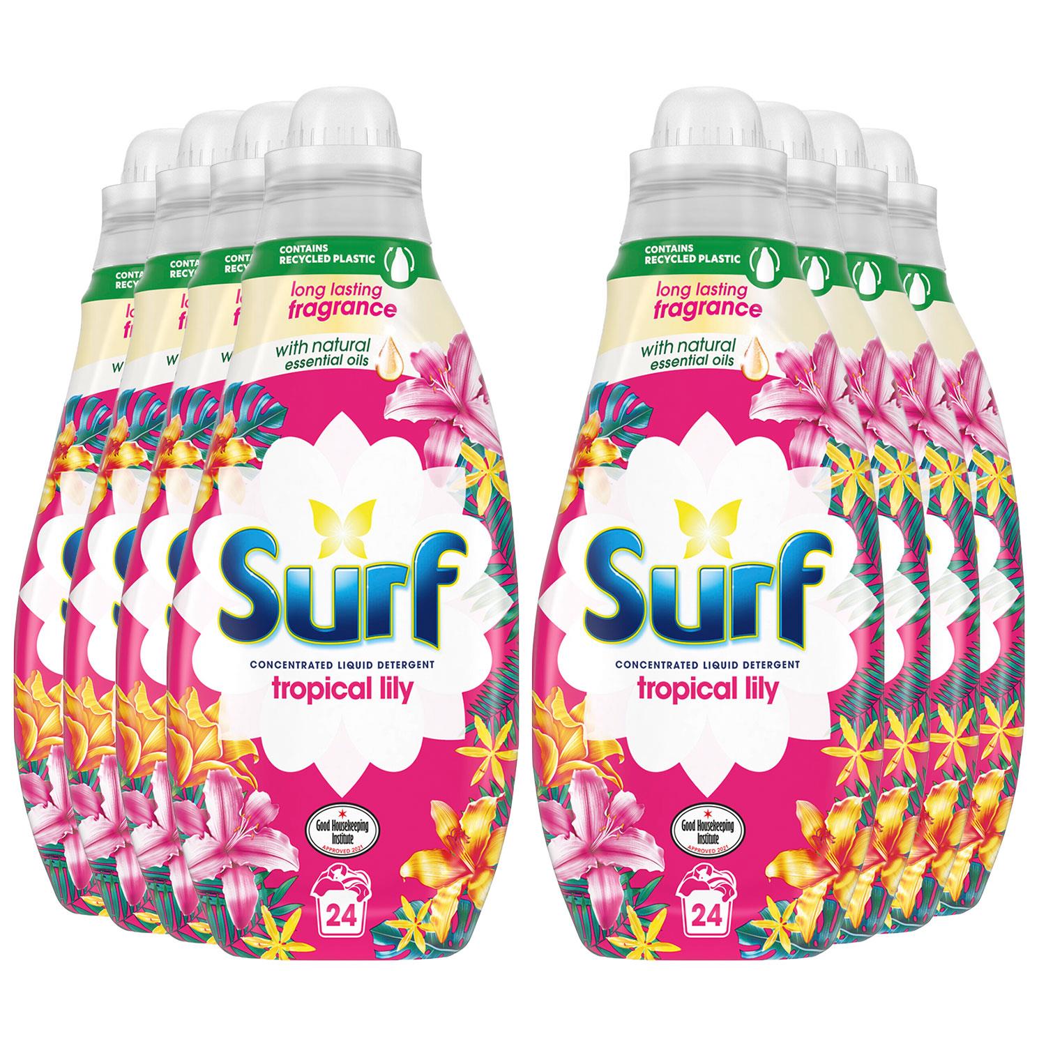 Tropical Oasis Lasting Fragrance Liquid Detergent 648ml | Set of 8