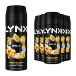 Gold Body Spray Deodorant 48hrs High Definition Fragrance 150ml | Set of 36