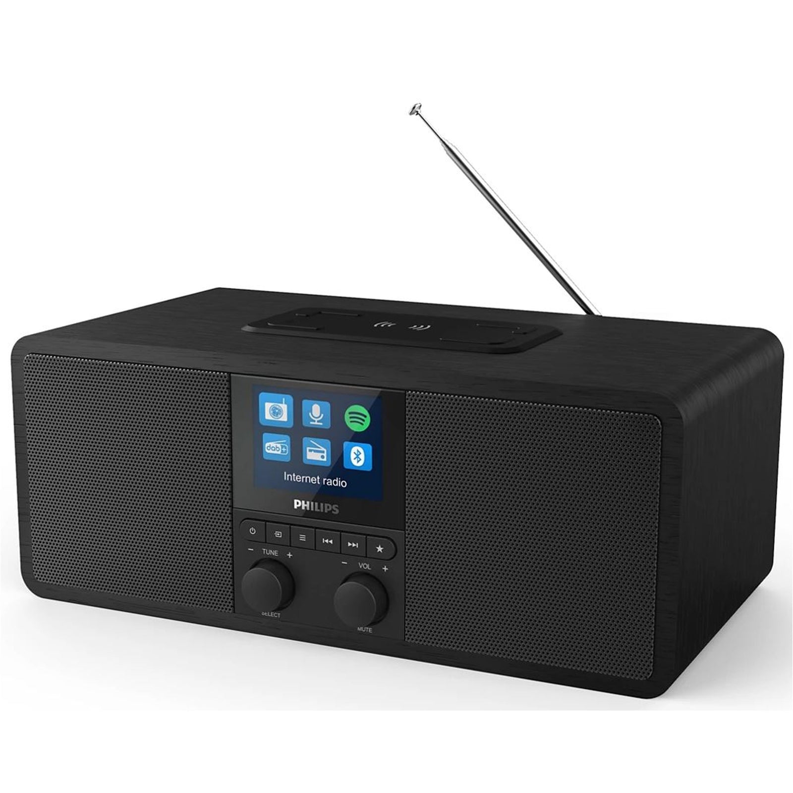 TAR8805 Internet, Dab+ Fm, Bt Music Streaming Wireless Charging Pad Radio