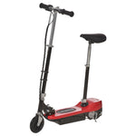 Foldable Powered Scooter With Adjustable Seat And Brake | Red