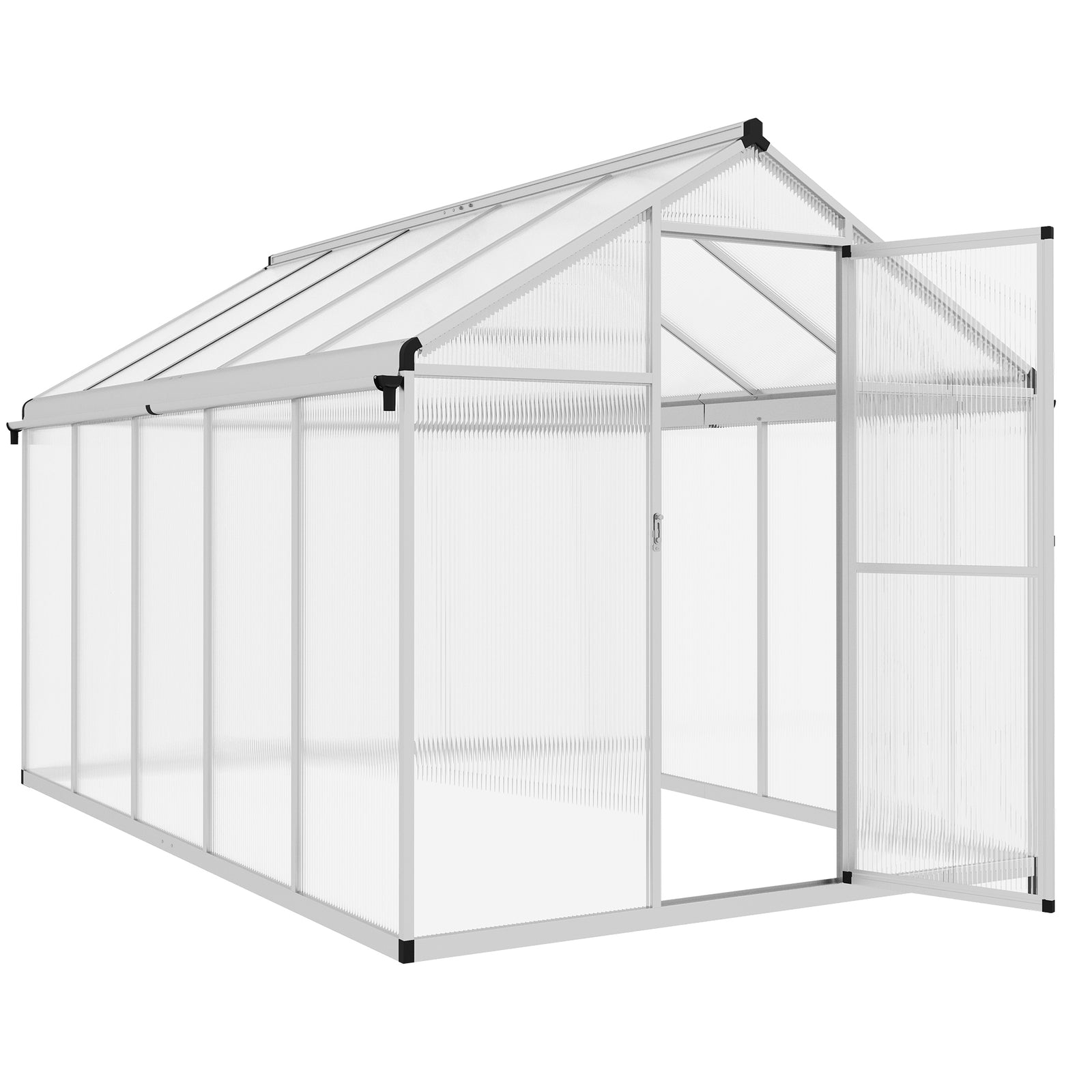 Aluminium Greenhouse With Door And Window